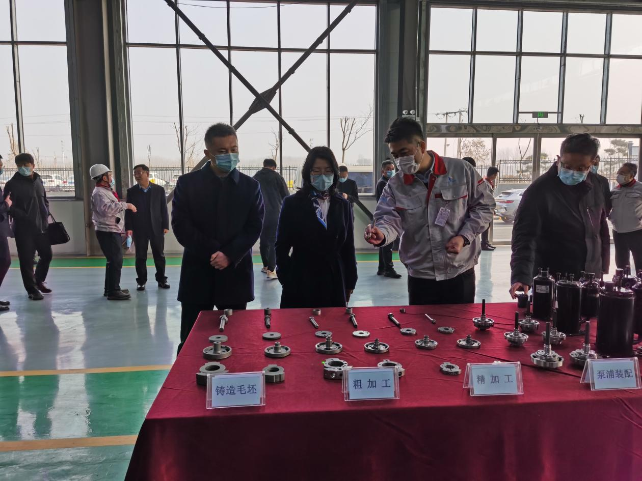 臨汾市委常委、洪洞縣委書記張潞萍一行蒞臨我司調(diào)研指導(dǎo)工作